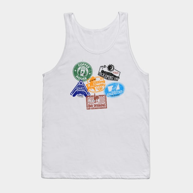 Staycation Passport Tank Top by FreedoomStudio